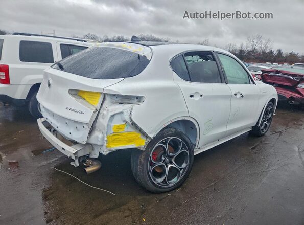 ZASPAKBN5P7D53925 2023 ALFA ROMEO STELVIO White Задня права чверть