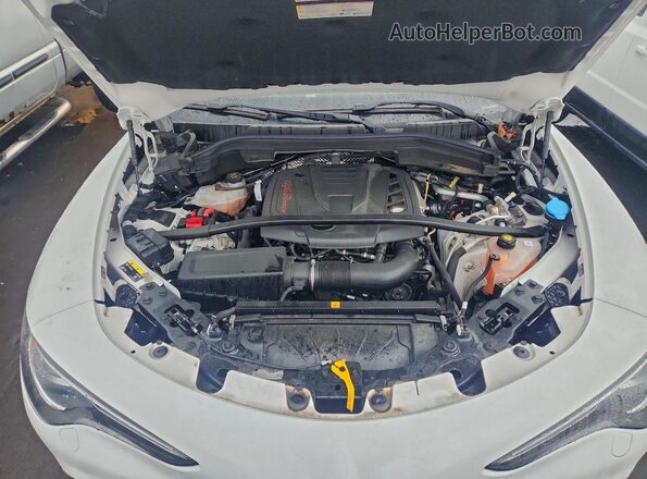 ZASPAKBN5P7D53925 2023 ALFA ROMEO STELVIO White Вид задньої частини салону