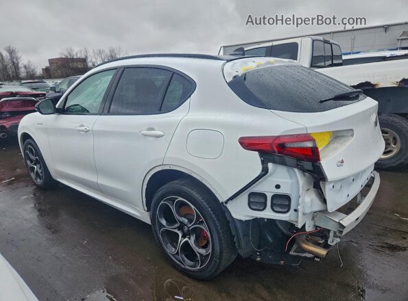 ZASPAKBN5P7D53925 2023 ALFA ROMEO STELVIO White Задня ліва чверть