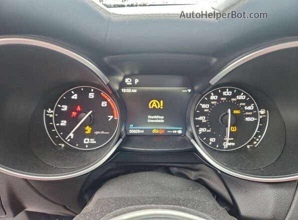ZASPAKBN5P7D53925 2023 ALFA ROMEO STELVIO White Вид щитка приладів