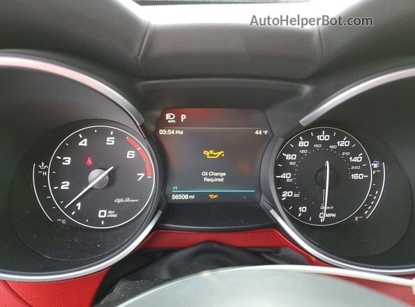 ZASPAKBN6L7C85337 2020 ALFA ROMEO STELVIO Белый Вид щитка приборов