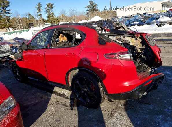 ZASPAKBN7R7D83317 2024 ALFA ROMEO STELVIO Red უკანა მარცხენა