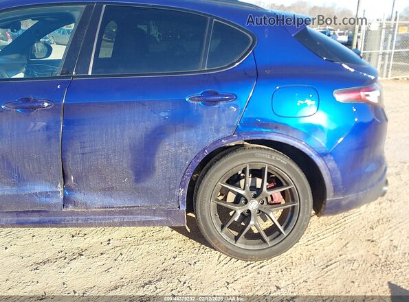 ZASPAKBN9M7D02259 2021 ALFA ROMEO STELVIO Blue Vista frontal