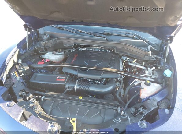 ZASPAKBN9M7D02259 2021 ALFA ROMEO STELVIO Blue Vista trasera