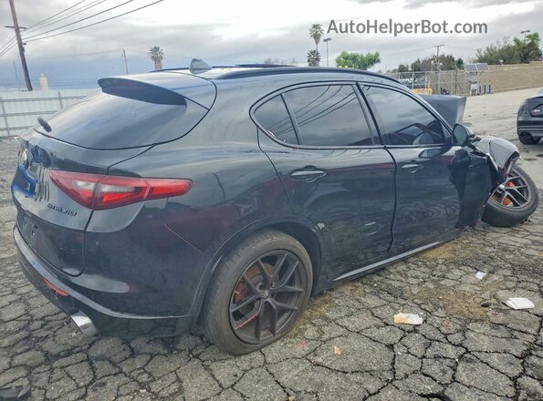 ZASPAKBN9M7D18820 2021 ALFA ROMEO STELVIO Black წინა მარჯვენა