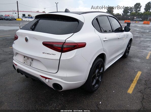 ZASPAKBN9N7D43640 2022 ALFA ROMEO STELVIO White Задня права чверть