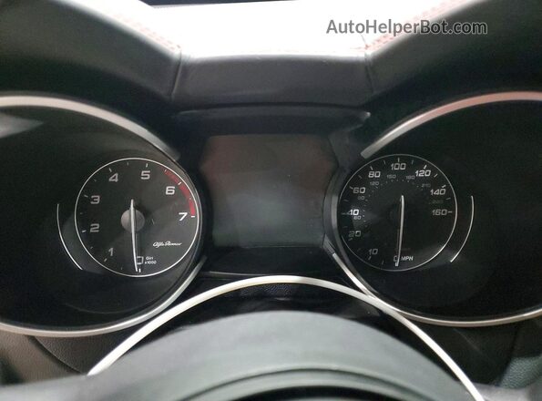 ZASPAKBN9P7D65446 2023 ALFA ROMEO STELVIO Black ხელსაწყოთა პანელის ხედი