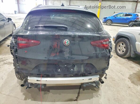 ZASPAKBN9P7D65446 2023 ALFA ROMEO STELVIO Black უკანა ხედი