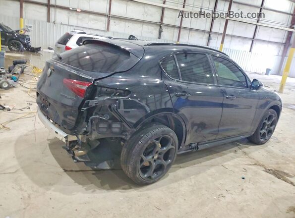 ZASPAKBN9P7D65446 2023 ALFA ROMEO STELVIO Black უკანა მარჯვენა