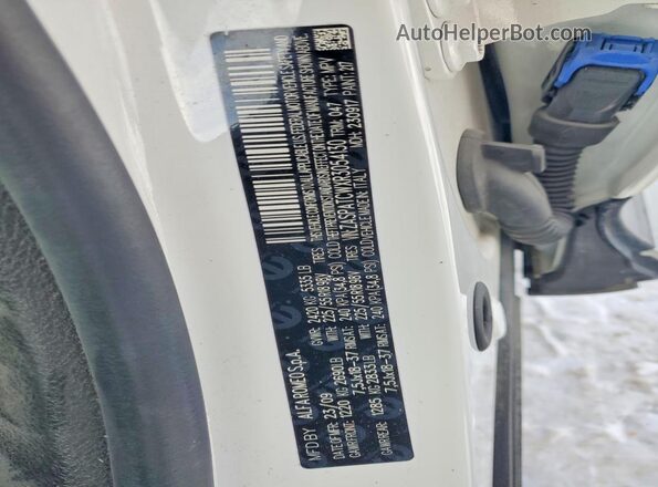 ZASPATCWXR3054130 2024 ALFA ROMEO OTHER White VIN კოდის სტიკერის ხედი