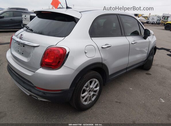 ZFBCFXAB6JP714022 2018 FIAT 500X Silver Tył prawy