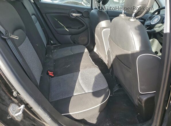 ZFBCFXAB9JP714130 2018 FIAT 500X Black Vista de los asientos traseros