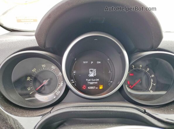 ZFBCFXABXHP614872 2017 FIAT 500X Black 