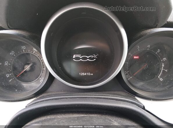 ZFBCFXAW0GP333354 2016 FIAT 500X White უკანა სავარძლების ხედი