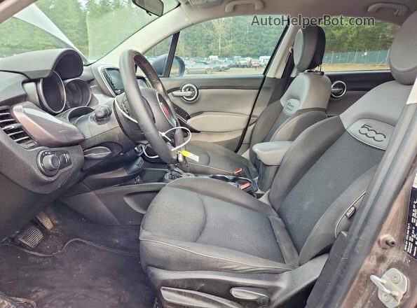 ZFBCFXBT7GP512760 2016 FIAT 500X Gray წინა სალონის ხედი