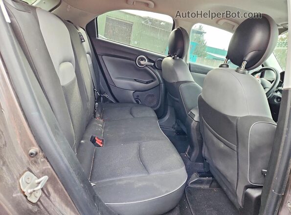 ZFBCFXBT7GP512760 2016 FIAT 500X Gray უკანა სალონის ხედი