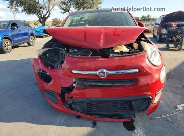 ZFBCFXBTXGP361509 2016 FIAT 500X Red Front view