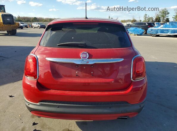 ZFBCFXBTXGP361509 2016 FIAT 500X Red Rear view