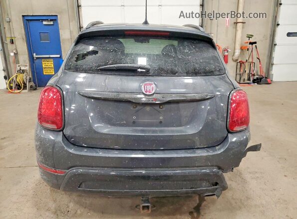 ZFBCFXCB2JP685731 2018 FIAT 500X Gray Rear view
