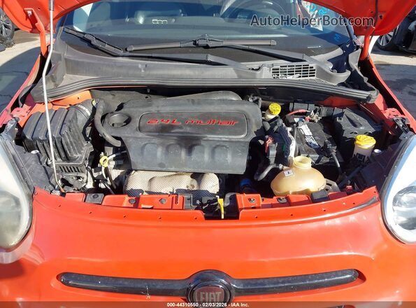 ZFBCFXCB9HP589766 2017 FIAT 500X Orange Vista trasera