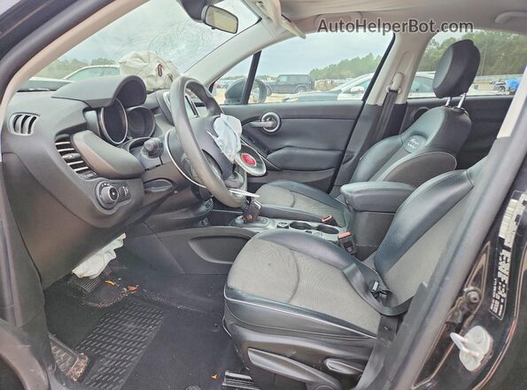 ZFBCFXCT5GP502968 2016 FIAT 500X Black Vista interior delantera