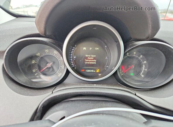 ZFBCFXCT5GP502968 2016 FIAT 500X Black Vista del cuadro de instrumentos