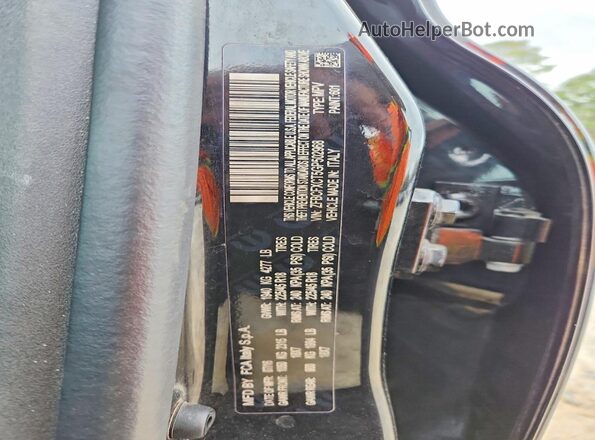 ZFBCFXCT5GP502968 2016 FIAT 500X Black Vista interior de 360 grados