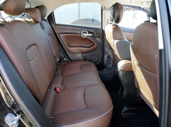 ZFBCFXDB0HP594286 2017 FIAT 500X Black უკანა სავარძლების ხედი