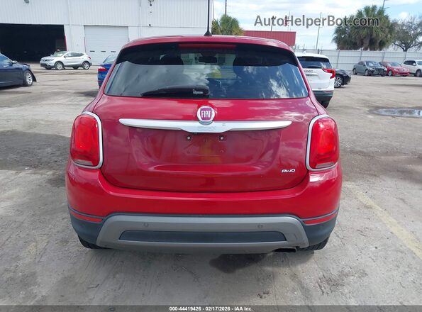 ZFBCFYET4GP399240 2016 FIAT 500X Red 
