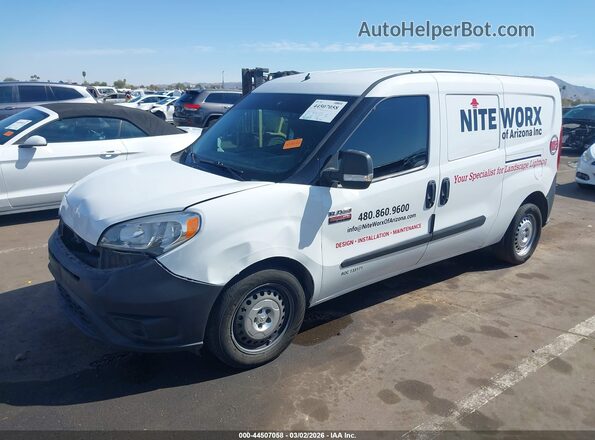 ZFBERFABXJ6K31102 2018 RAM PROMASTER CITY White წინა მარცხენა ხედი სამი მეოთხედიდან