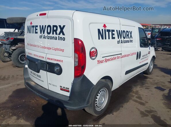 ZFBERFABXJ6K31102 2018 RAM PROMASTER CITY White უკანა მარჯვენა