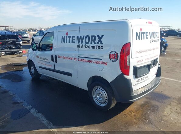 ZFBERFABXJ6K31102 2018 RAM PROMASTER CITY White უკანა მარცხენა