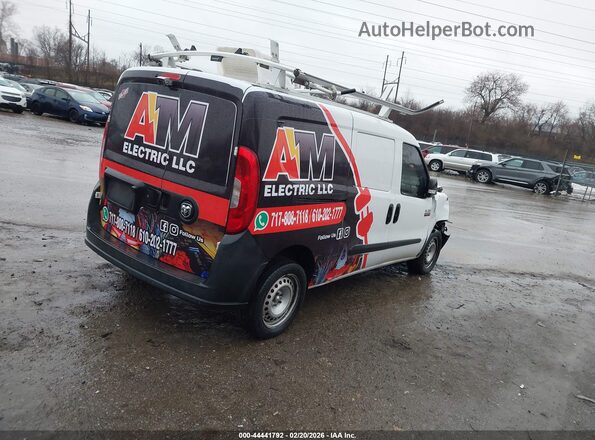 ZFBERFAT2G6B13064 2016 RAM PROMASTER CITY White Задня права чверть