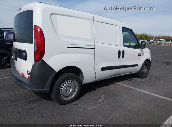 ZFBERFAT3G6C42561 2016 RAM PROMASTER CITY White Հետևի աջ