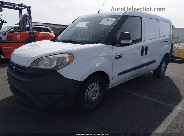 ZFBERFAT3G6C42561 2016 RAM PROMASTER CITY White Առջևի ձախ երեք քառորդ տեսարան