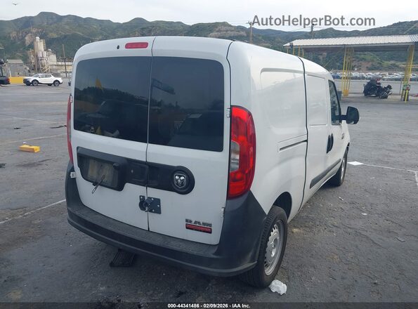 ZFBERFAT7G6B84955 2016 RAM PROMASTER CITY White Задня права чверть