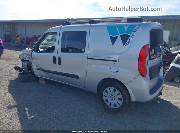 ZFBERFBB3J6K10655 2018 RAM PROMASTER CITY Silver Tył lewy