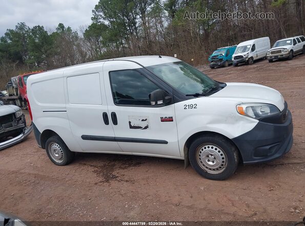 ZFBHRFAB2K6N76493 2019 RAM PROMASTER CITY White Вид задньої частини салону