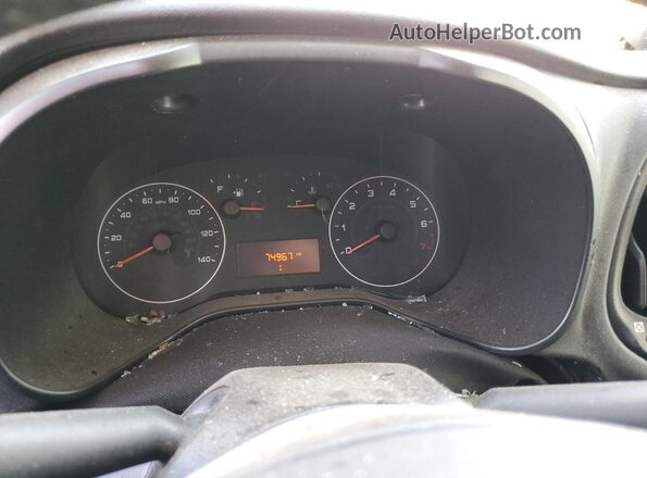 ZFBHRFAB2N6Y73249 2022 RAM PROMASTER Белый Вид щитка приборов