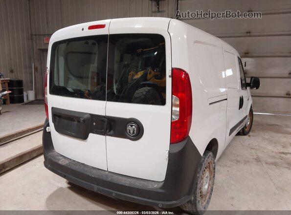 ZFBHRFAB6K6M91396 2019 RAM PROMASTER CITY White უკანა მარჯვენა