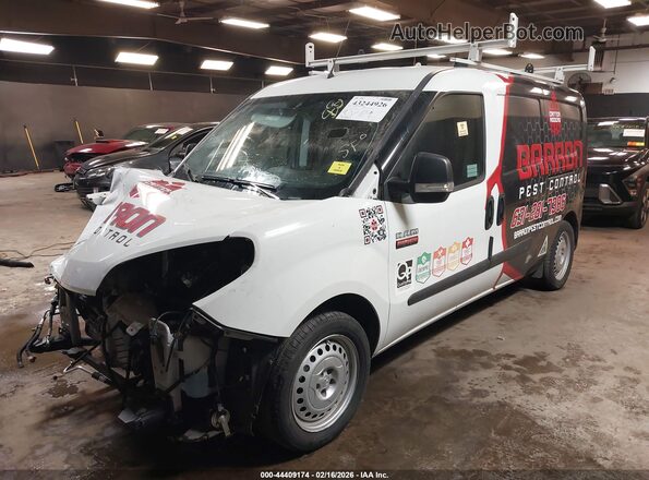 ZFBHRFAB8N6W40377 2022 RAM PROMASTER CITY White Առջևի ձախ երեք քառորդ տեսարան