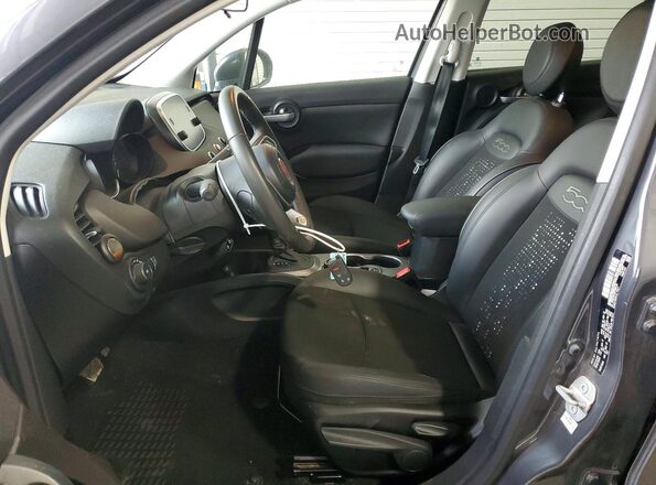 ZFBNF3B19NP980180 2022 FIAT 500X Gray წინა სალონის ხედი