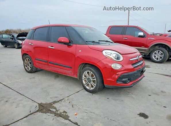 ZFBNFAAH0KZ042183 2019 FIAT 500L Red Delantero derecho