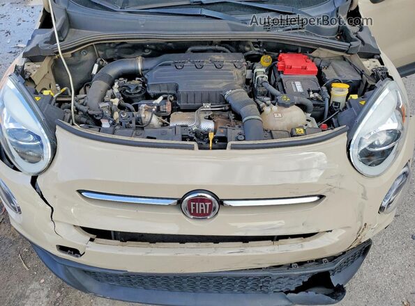 ZFBNFYA14LP841439 2020 FIAT 500X Tan ძრავის განყოფილების ხედი