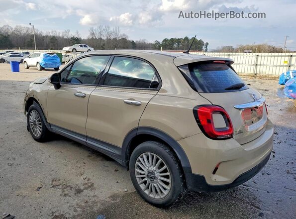 ZFBNFYA14LP841439 2020 FIAT 500X Tan უკანა მარცხენა