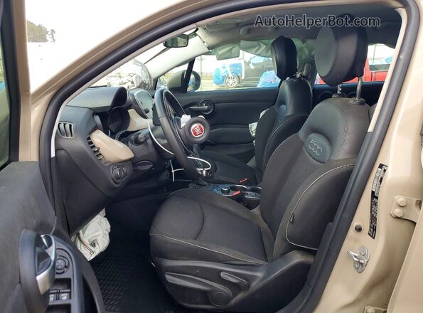 ZFBNFYA14LP841439 2020 FIAT 500X Tan წინა სალონის ხედი