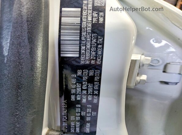 ZFBNFYB11LP847178 2020 FIAT 500X White Շարժիչի բաժամունքի տեսք