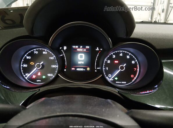 ZFBNFYB12LP838876 2020 FIAT 500X Green Հետևի նստատեղերի տեսք