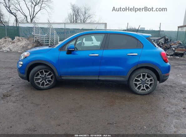 ZFBNFYB14LP880899 2020 FIAT 500X Blue Սալոնի 360 աստիճան տեսք