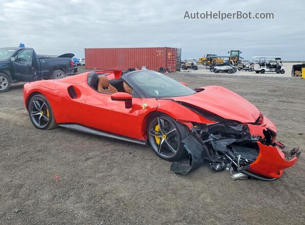 ZFF01SMA5R0310123 2024 FERRARI 296 Red Front right